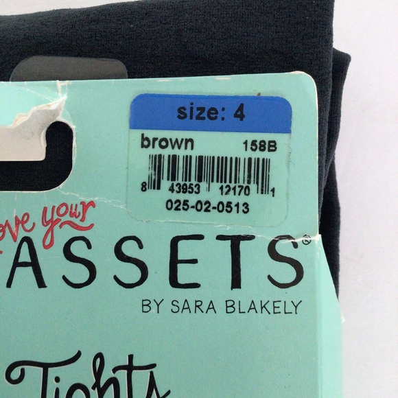 SPANX ASSETS - GREY SHAPING TIGHTS SIZE 4 (tag indicates brown) - Picture 10 of 13